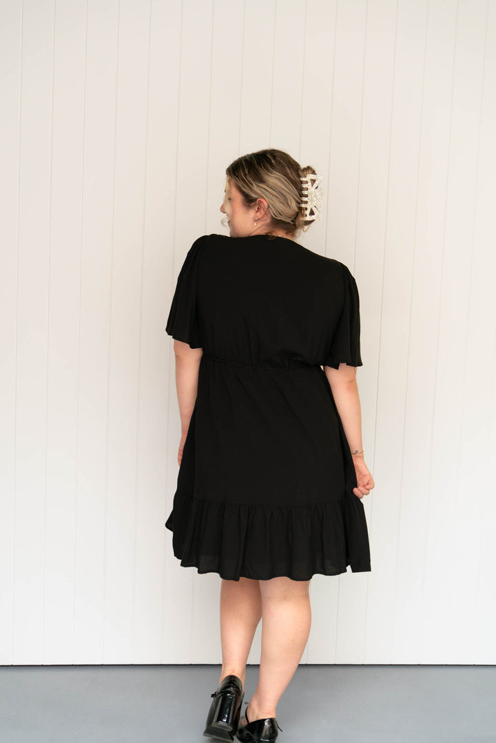 Dahlia Mini Dress - Black