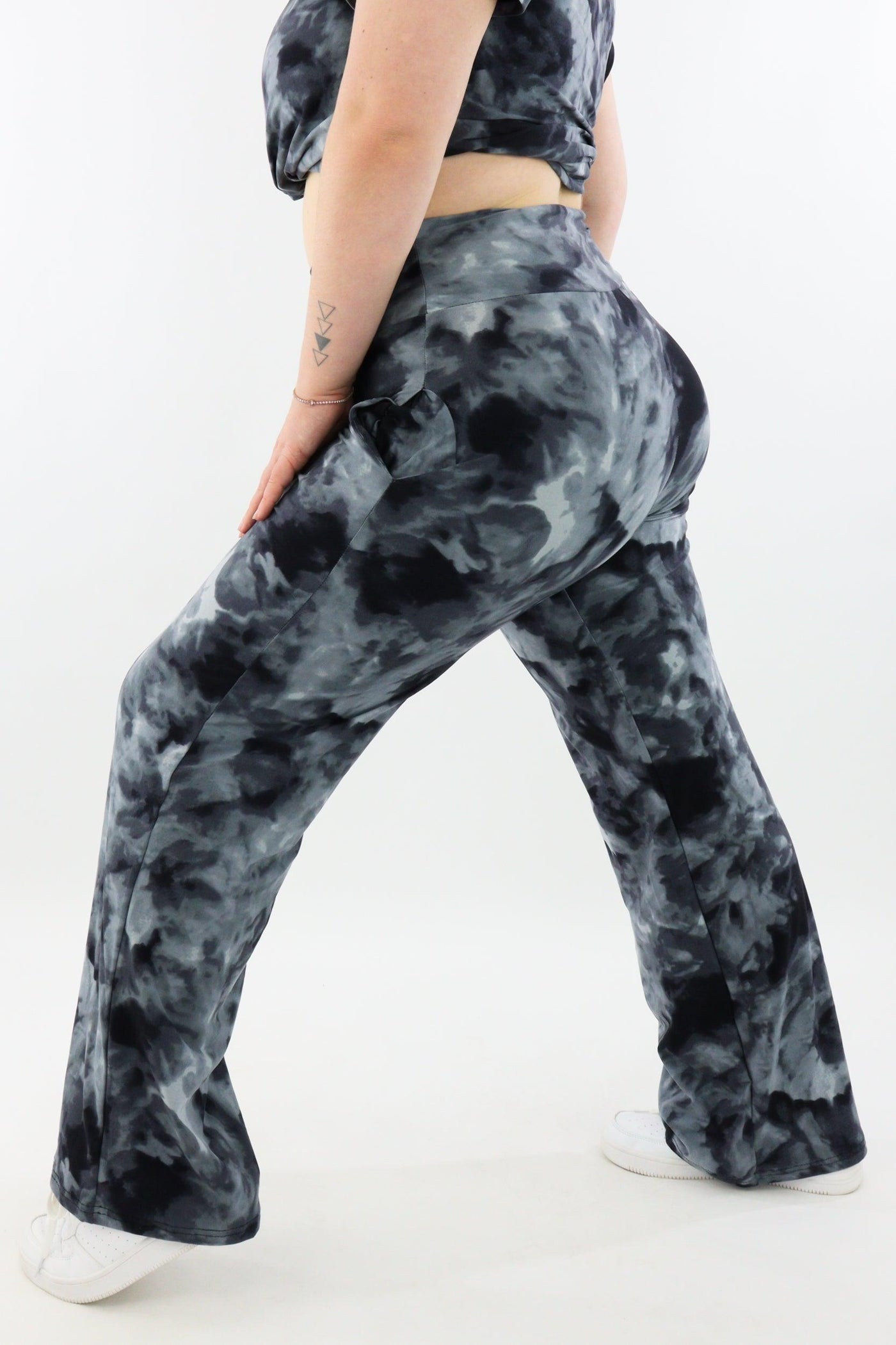 Stormy Tie Dye - Lounge Pants - Pockets