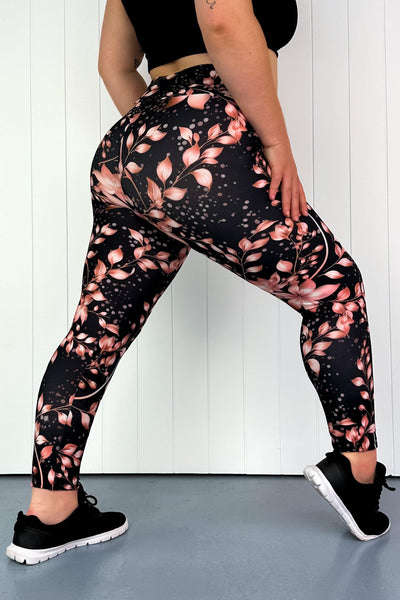 Rose Gold Oasis - Casual - Full Leggings