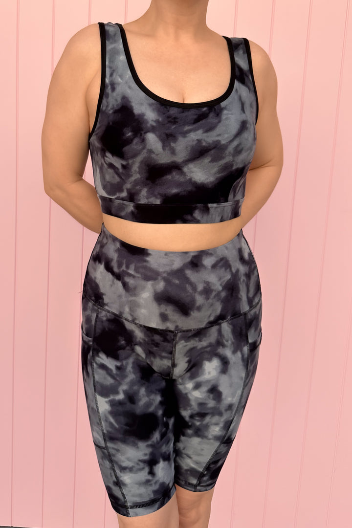 Stormy Tie Dye - Long Shorts - Hybrid 2.0 - Pockets