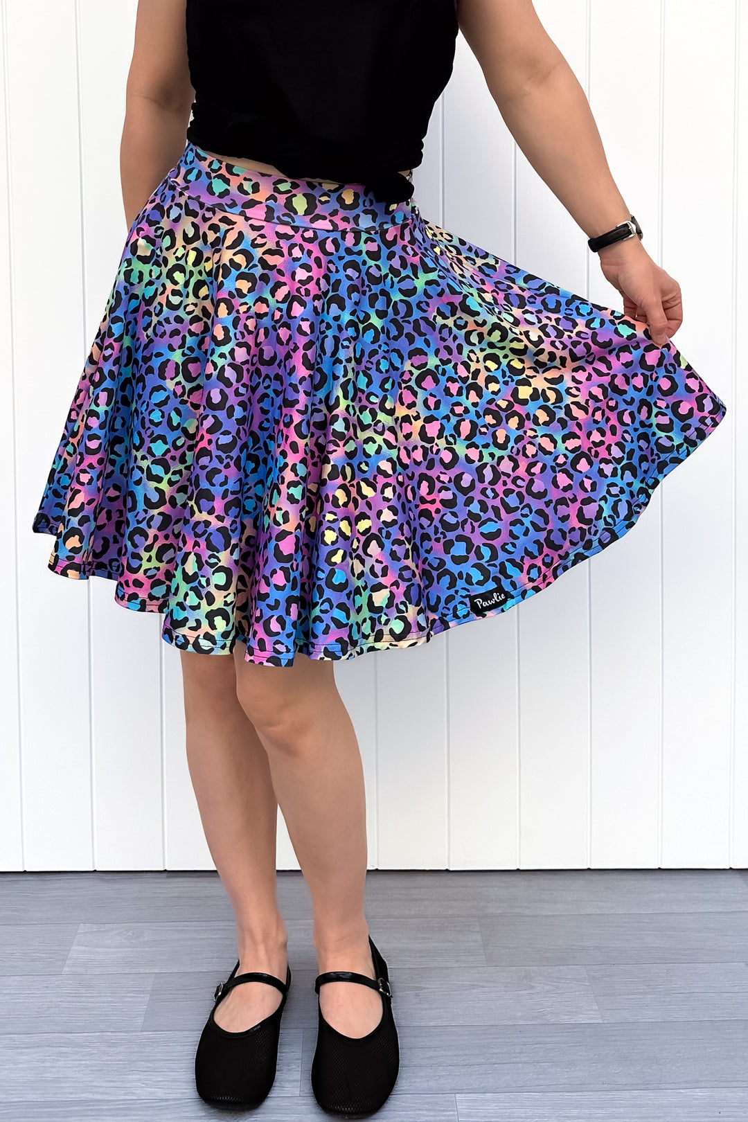 Seraphine Mini Skirt - Vivid Leopard