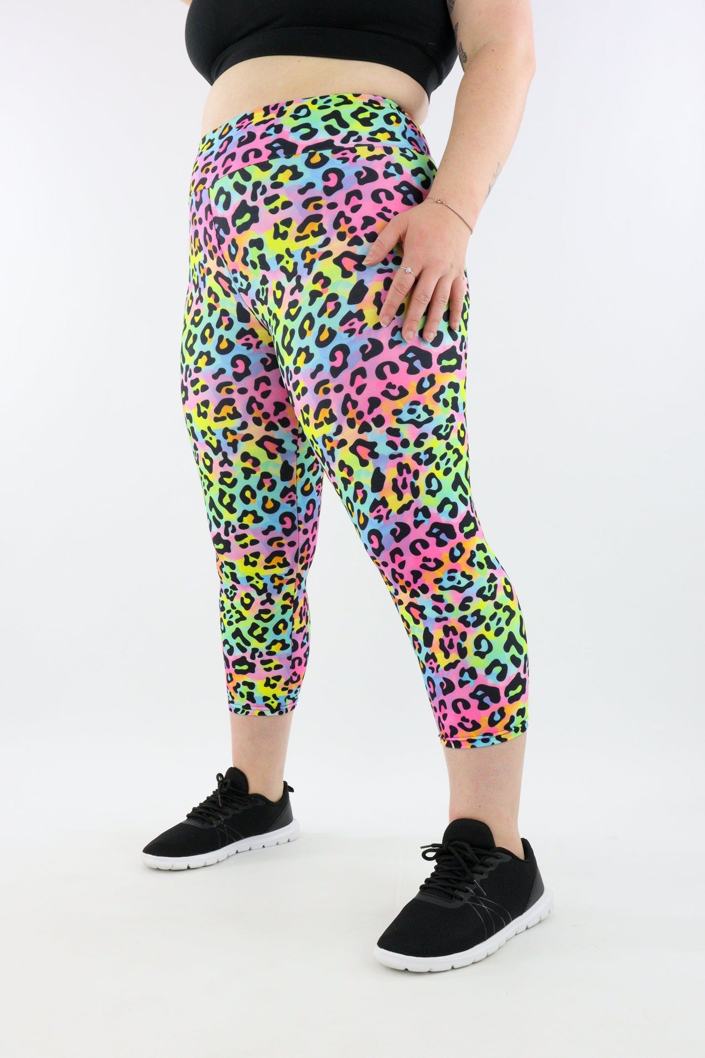 Colourpop Leopard - Casual - Capri Leggings Casual Capri Leggings Pawlie   