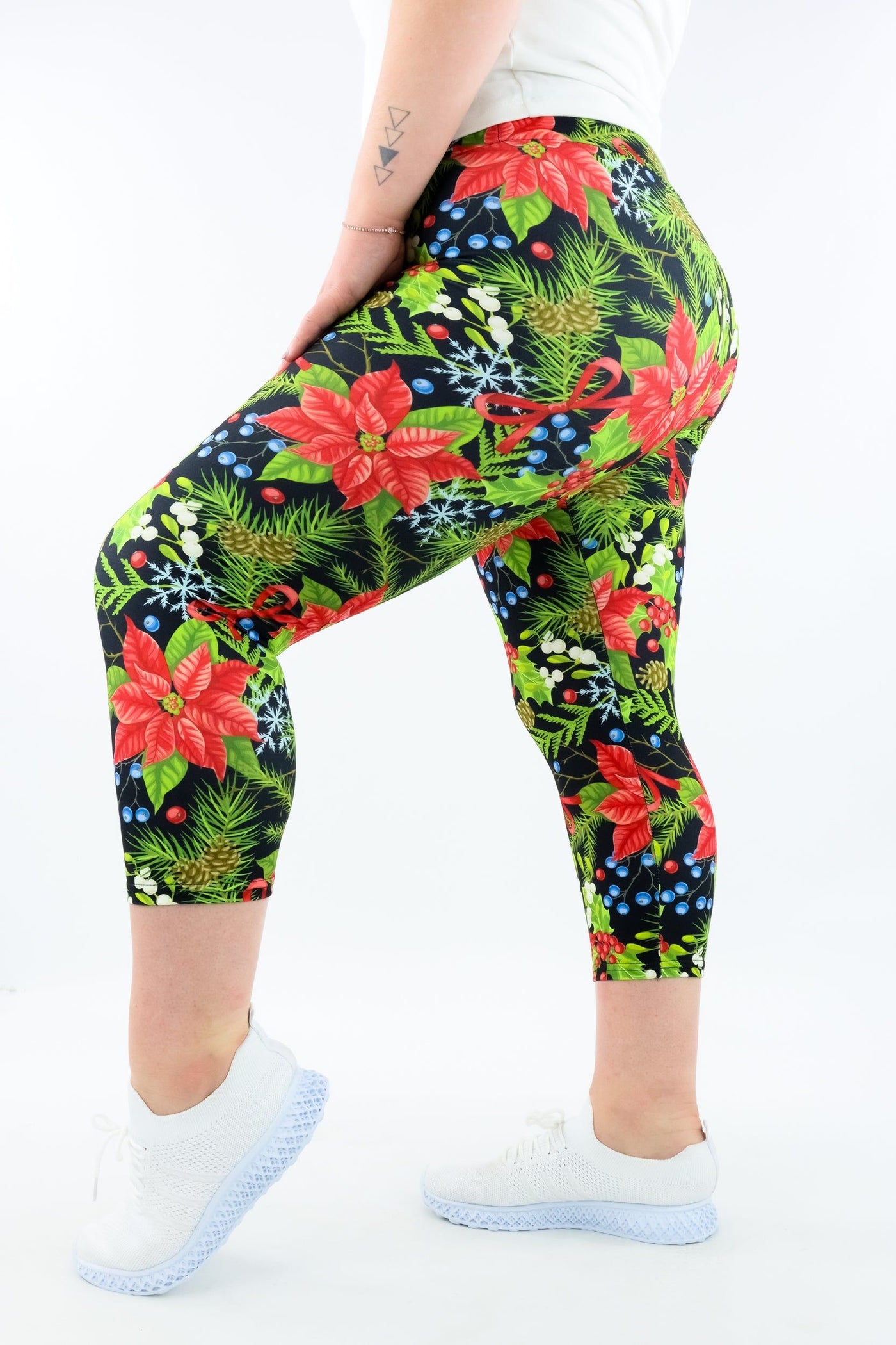 Wonderful Christmas - Casual - Capri Leggings Casual Capri Leggings Pawlie   