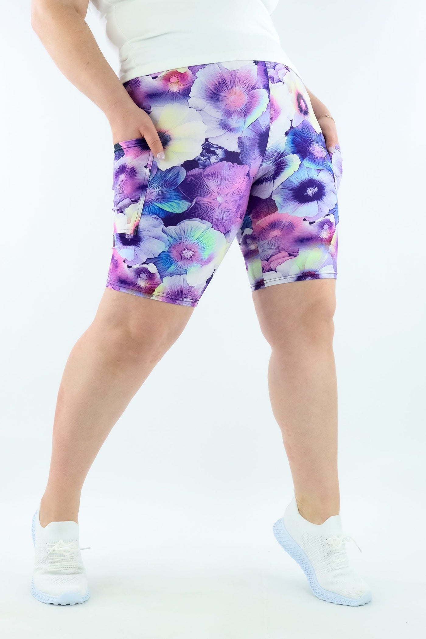 Floricultural - Casual - Long Shorts - Pockets - Pawlie