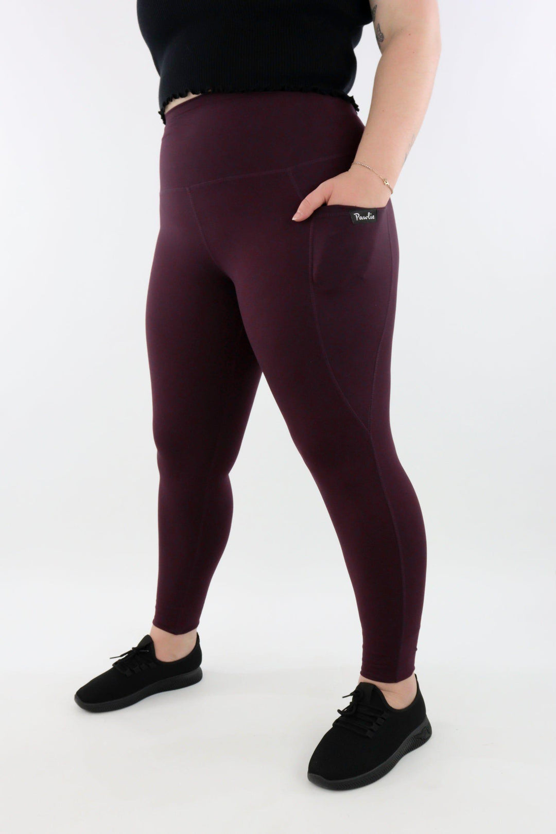 Plum Hybrid 2.0 Leg Pockets Full Leggings Pawlie