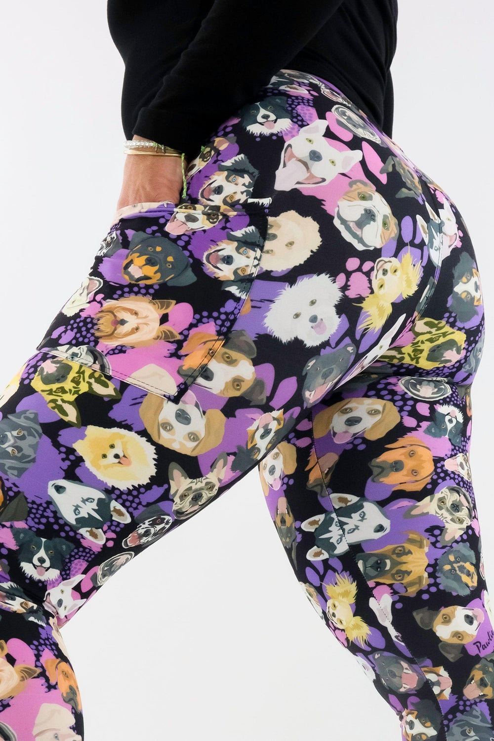 Doggo 2.0 - Casual - Regular Full Leggings - Pockets Casual Full Leggings - Pockets Pawlie   