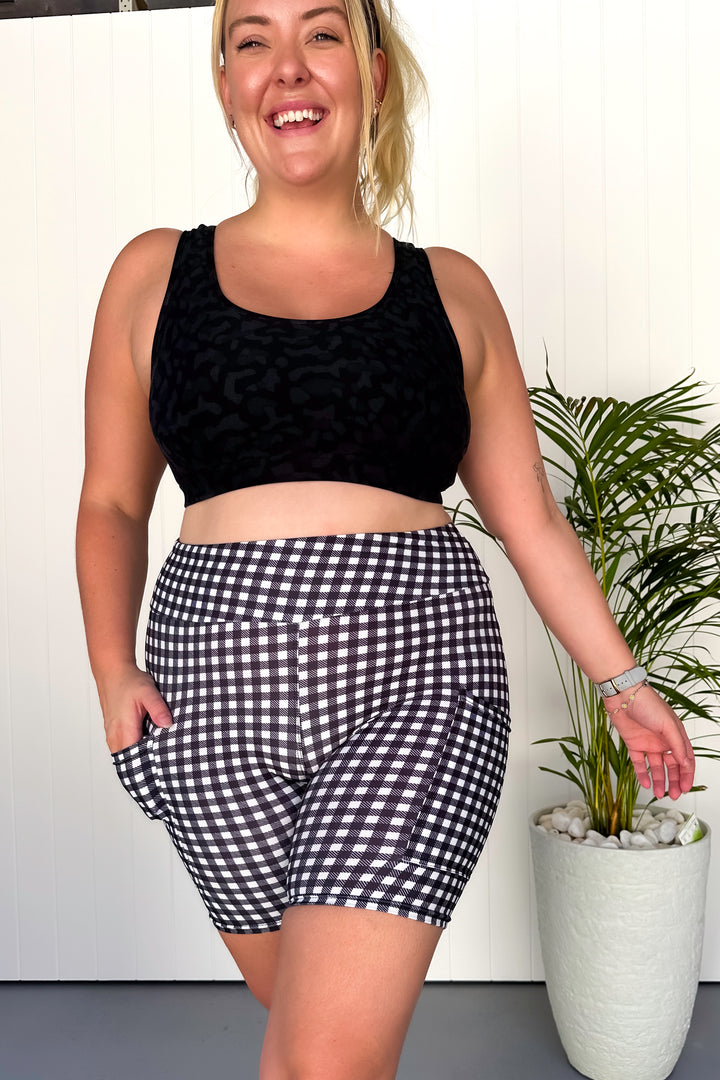 Gingham OG - Casual - Mid Shorts - Pockets