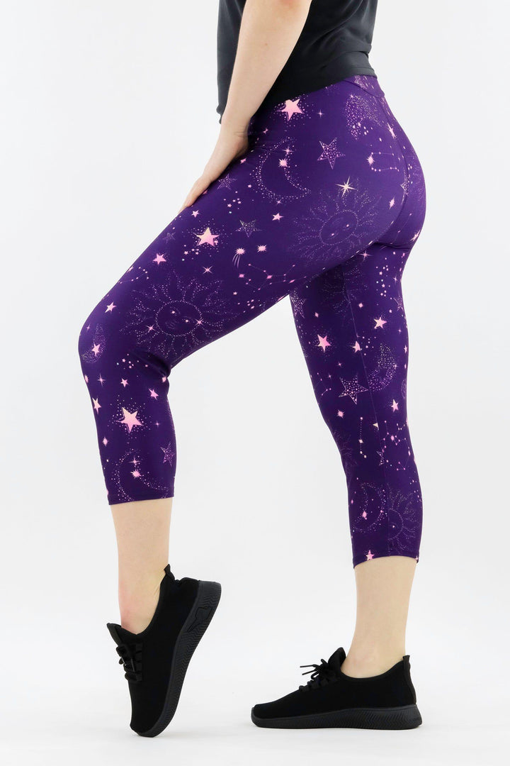 Sky Was Pink - Casual - Capri Leggings Casual Capri Leggings Pawlie   