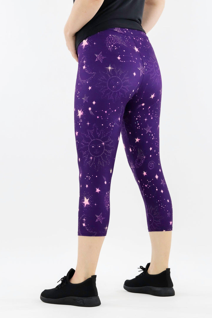 Sky Was Pink - Casual - Capri Leggings Casual Capri Leggings Pawlie   