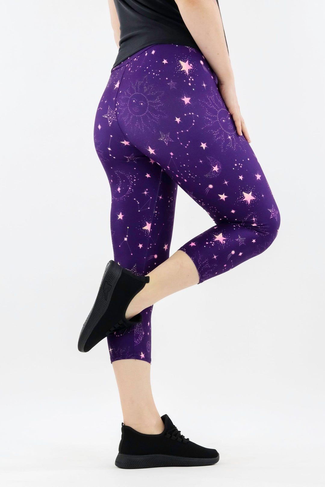 Sky Was Pink - Casual - Capri Leggings Casual Capri Leggings Pawlie   