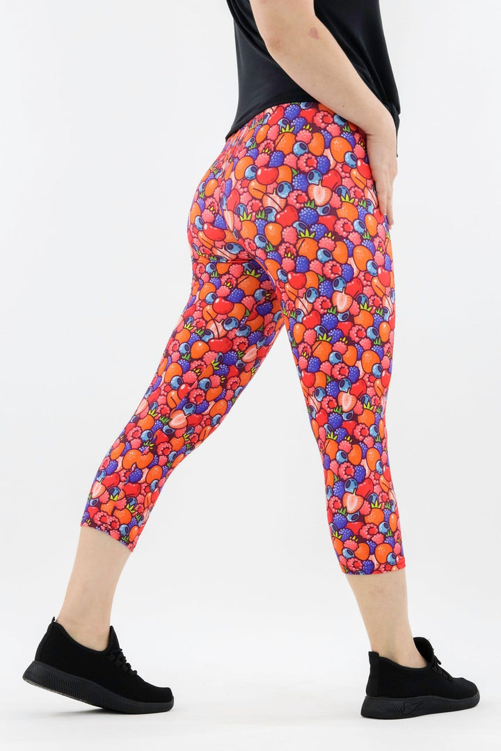 Very Berry - Casual - Capri Leggings Casual Capri Leggings Pawlie   