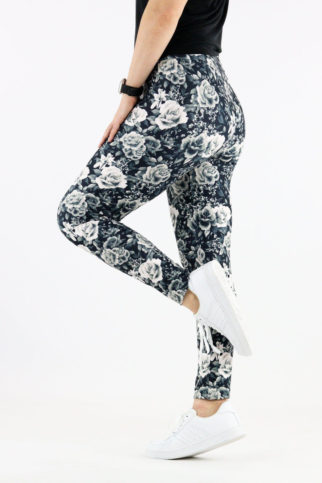 Vintage Rose - Casual Full Leggings Casual Full Leggings Pawlie   