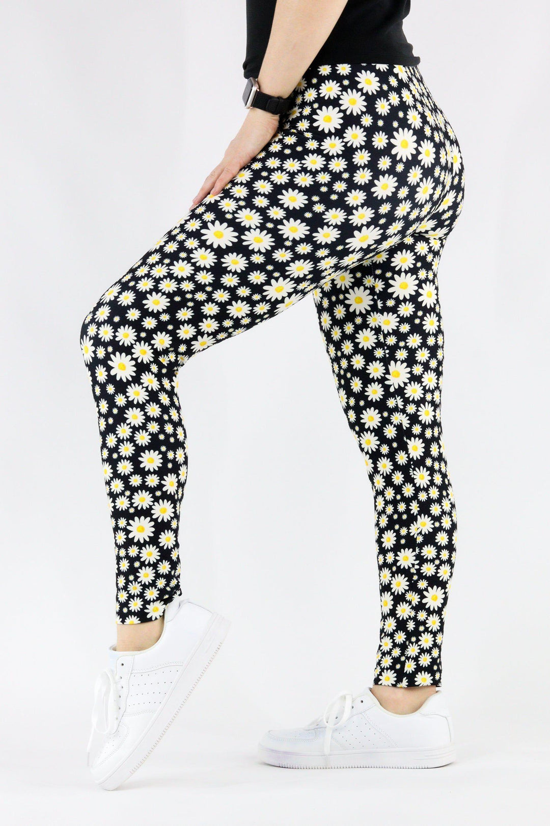 Little Daisies - Casual Full Leggings Casual Full Leggings Pawlie   