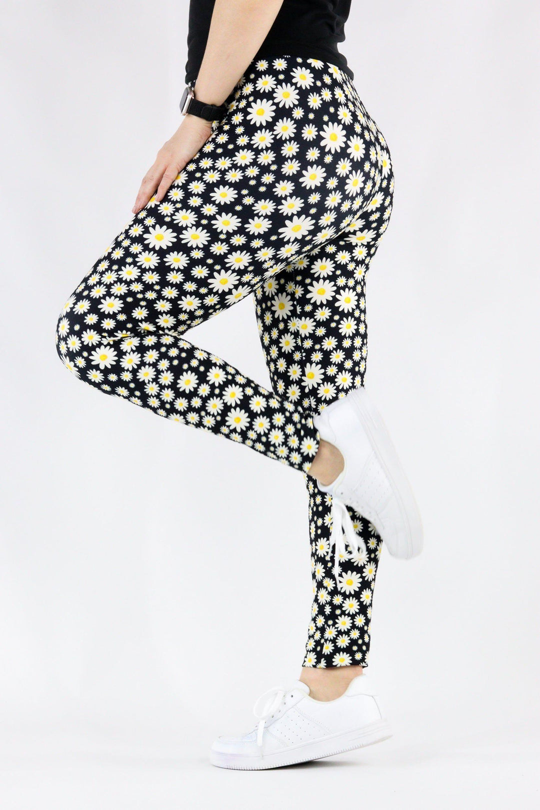 Little Daisies - Casual Full Leggings Casual Full Leggings Pawlie   